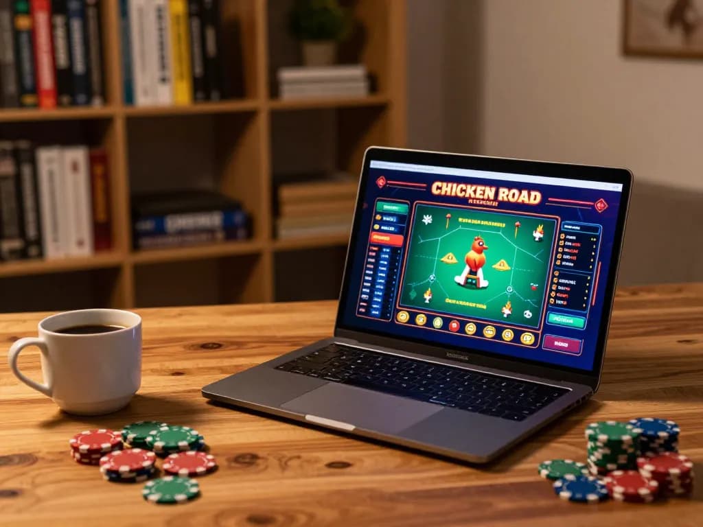 Interagisci con le recensioni di Chicken Road mentre ti godi un setup di gioco online con l'interfaccia del gioco Chicken Road.