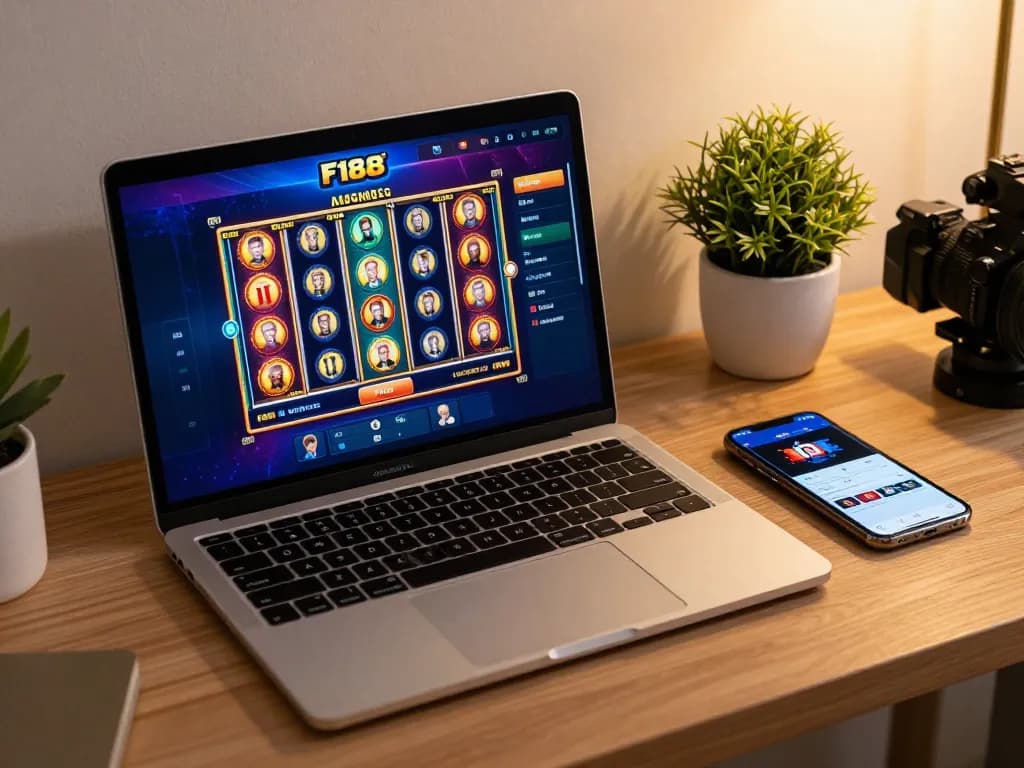 Engaging online gaming scene showcasing F168 slots interface with vibrant gameplay elements.