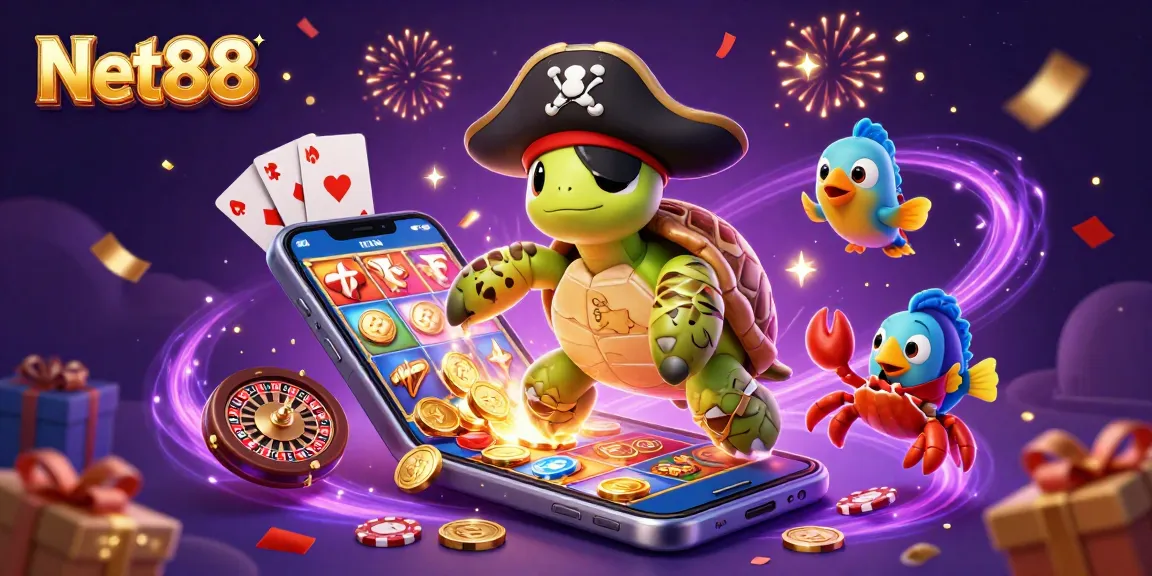 Engage in winning strategies at Net88 with colorful slot games and underwater adventures.