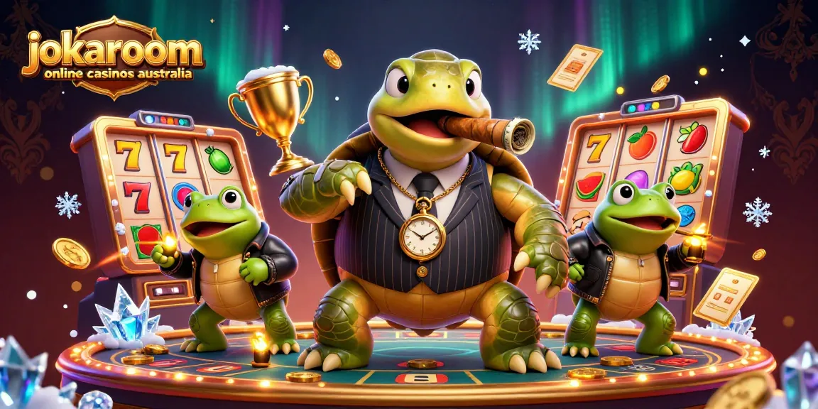 Experience the thrill of jokaroom online casinos australia with engaging 3D casino characters and vibrant elements.
