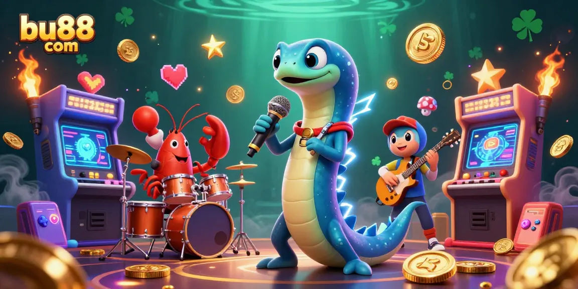 Experience the thrill of bu88 com in a 3D underwater casino with vibrant characters and dynamic gaming elements.
